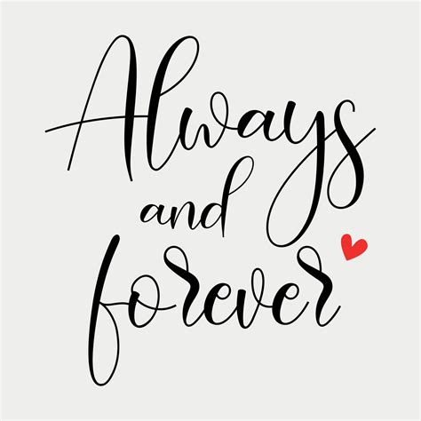 Forever and ... Forever