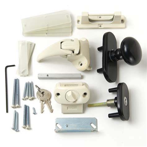 Forever door parts replacement parts. The main parts of a door lock include the knob, the dead latch, the rose insert, the strike plate and the key. Technically, only the inside of a knob is directly related to the loc... 