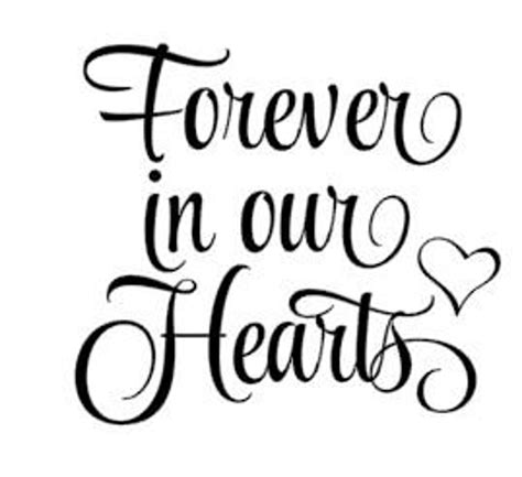 Forever in our hearts. Things To Know About Forever in our hearts. 