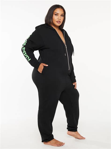 Forever Savage Hooded Onesie. $84.95. Review It. At Savage x Fenty. Our ultra-cozy Forever Savage Jumpsuit has a hood, rose gold tone zipper with X charm, and our X logo on the front left chest .... 