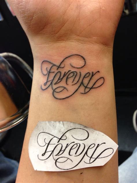 Forever tattoo. Things To Know About Forever tattoo. 