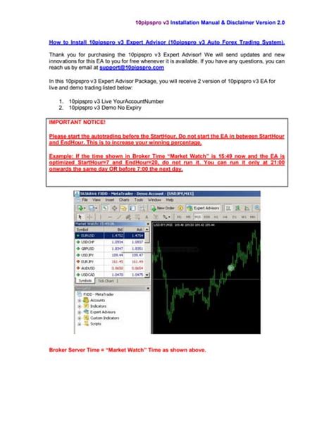 Forex Profit Pro Manual Version