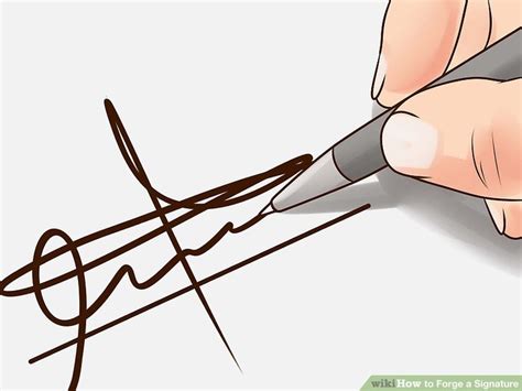 Forge a signature. Because federal law and the statutes of all 50 states classify forgery as a felony, potential penalties for the crime include probation, incarceration and fines, explains Criminal ... 