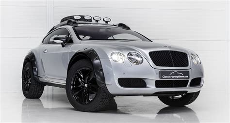 Forget about your good upbringing with this off-road Bentley