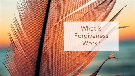 Forgiveness At Work