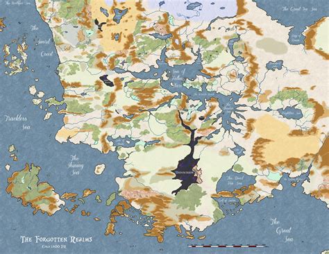 Forgotten Realms Map 4th Edition