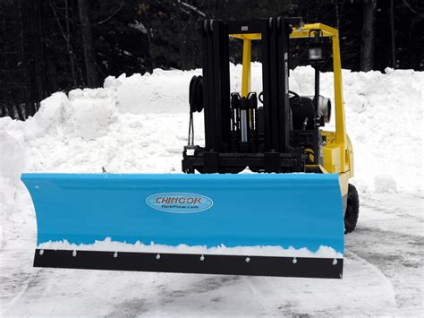 Fork Mounted Snow Plow Blade – Lift Truck