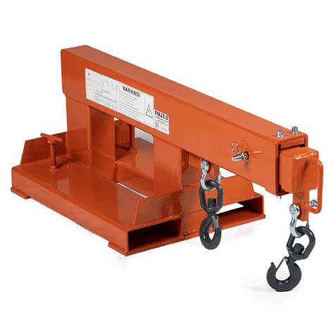 Fork Mounted Telescoping Crane Jib - Pallet Forks