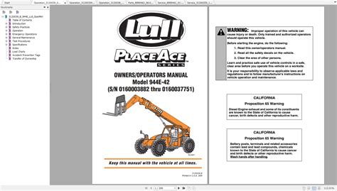 Forklift service manual for 944 lull. - Sociology john j macionis study guide.