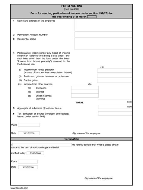 Form 12c Filled Example Fill Out and Sign Printable PDF Template