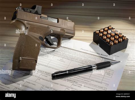 Form 4473 in the public domain for a background check to purchase the