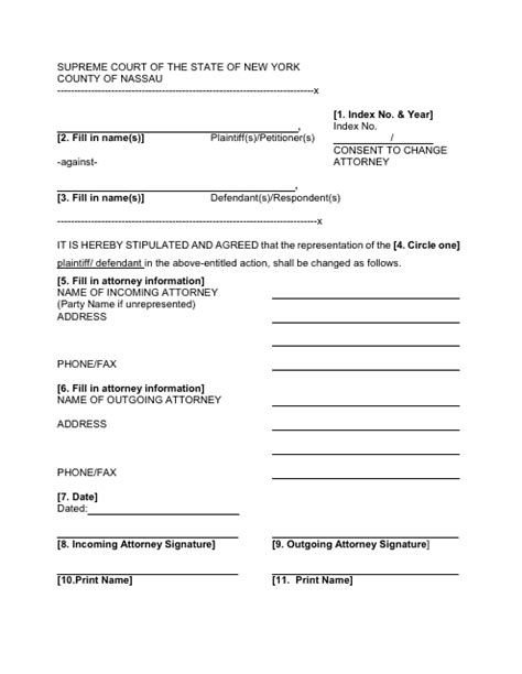 Form 51 Download Fillable PDF or Fill Online Consent to Change Attorney