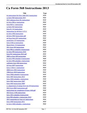 Form 568 instructions 2013