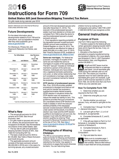 Form 709 Fill Out and Sign Printable PDF Template signNow