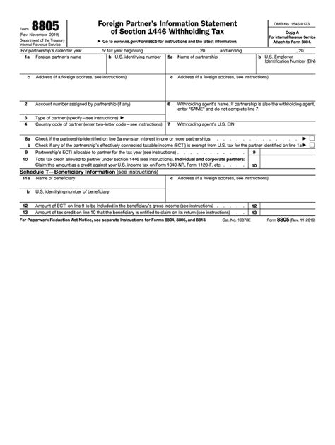 Form 8805 instructions 2022. File the 2023 return for calendar year 2023 and fiscal years that begin in 2023 and end in 2024. For a fiscal or short tax year return, fill in the tax year space at the top of the form. The 2023 Form 1120-F may also be used if: The corporation has a tax year of less than 12 months that begins and ends in 2024, and. 