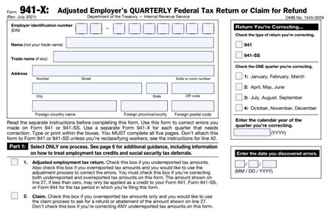 ERC claims are made using Forms 941-X, Adjusted Employer’s Quarterly Federal Tax Return or Claim for Refund. As of right now, the only way to submit a Form 941-X is by completing and mailing a paper form; there is not yet an electronic filing option. Gillibrand blames this limitation, as well as “chronic underfunding” at the IRS, for what …. 