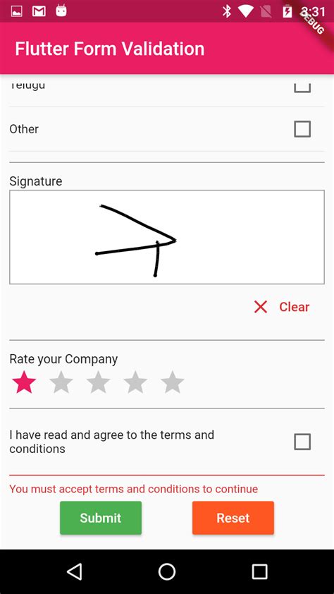 Form Builder in Flutter Form Validation RRTutors