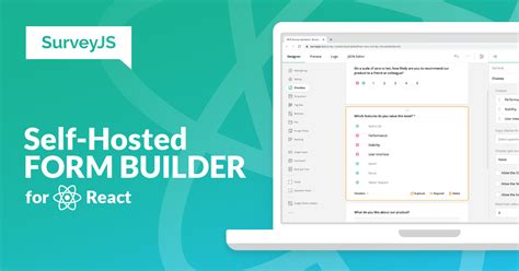 Form Builder with Native Angular Rendering SurveyJS Medium