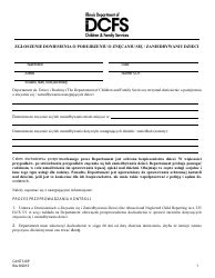 Form CANTS8/P Download Fillable PDF or Fill Online Notification of a