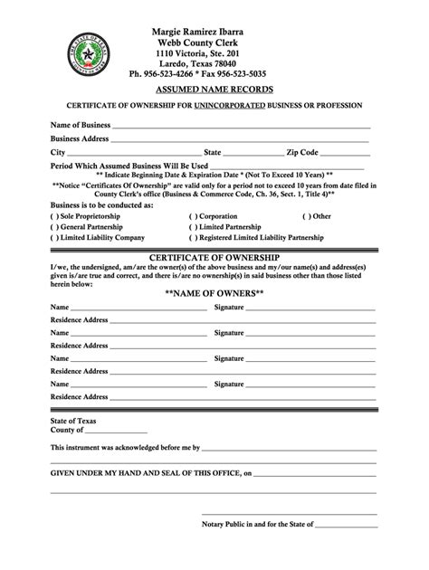 Form Filing Oglethorpe County DBA, Name Changes, & Small …