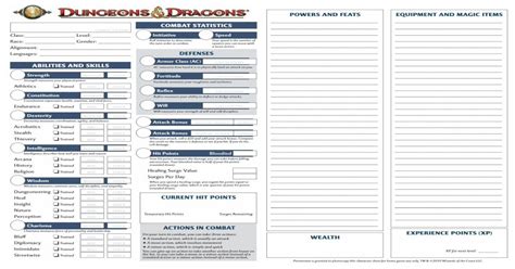 Form Fillable Essentials Character Sheet Edit By Ferdil Usate All in one Photos