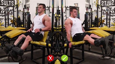 Form Fix Leg Extensions YouTube