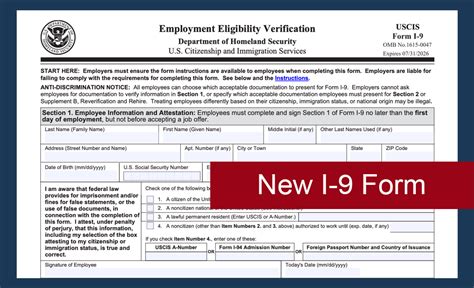 Form I-9 is changing; comments requested by May 31