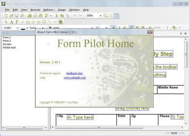 Form Pilot Home