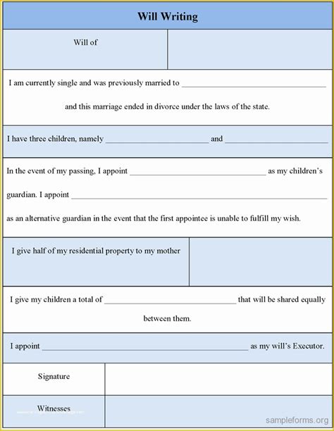 Form Will Writing & Lasting Power of Attorney Singapore