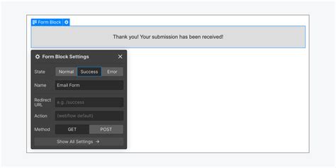 Form submissions Webflow University