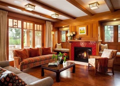 Formal Living Room Craftsman Style