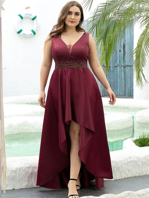 Formal dresses from shein. Free Returns Free Shipping 1000+ New Arrivals Dropped Daily Shop for Women Dresses at SHEIN USA! {{wishNum}} {{ SHEIN_KEY_PC_15732 }} ... BTFBM Off Shoulder Contrast Mesh Applique Detail Wrap Ruched Hem Formal Dress. 300+ sold recently. $20.99. SHEIN BAE Contrast Sequin Fringe Tank Dress. 400+ sold recently. 