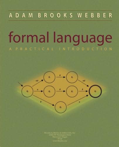 Formal language by adam brooks webber. - Msc physics lab manual 1. 2. jahre.