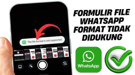 Format File Tidak Didukung Wa