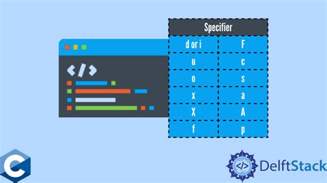 Format Specifiers in C Delft Stack