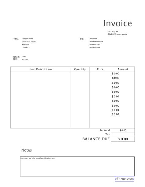 Download a nice billing invoice template for all your needs. You can 