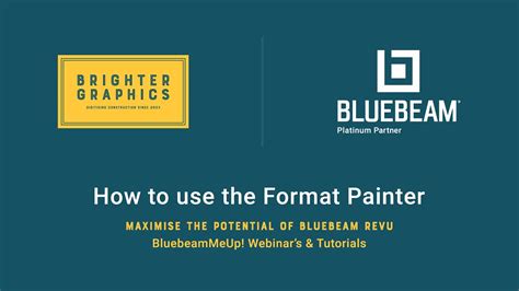Format painter bluebeam. 2. 60.  Step by StepHow to use Bluebeam Revu Format...
