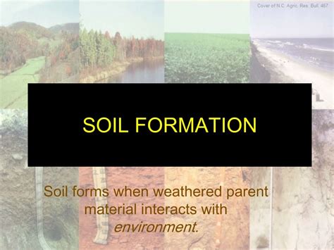 Formation Of Soil Powerpoint