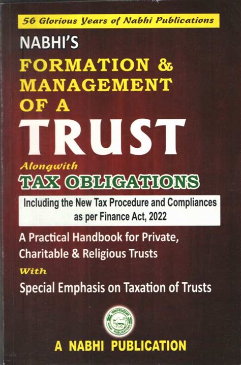 Formation and management of a trust alongwith tax planning a practical handbook for private charit. - Atlas copco ga 55 c manuale operativo.
