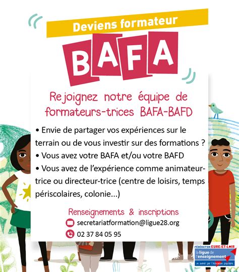 Formations BAFA 2024 - Ligue de l