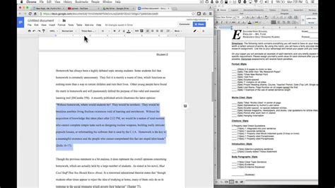 Formatting Your Research Paper on Google Docs YouTube