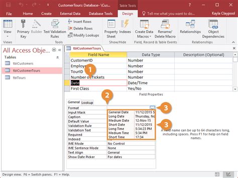 Formatting currency, date, and number fields in …