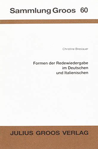 Formen der redewiedergabe im deutschen und italienischen. - Poesía del siglo xviii (i.e. dieciocho).