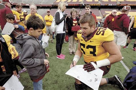 Former Gophers lineman Tommy Olson pledges to not be ‘biggest homer’ when calling U game on TV