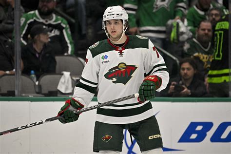 Former Gophers star Brock Faber makes playoff debut for Wild a week after turning pro