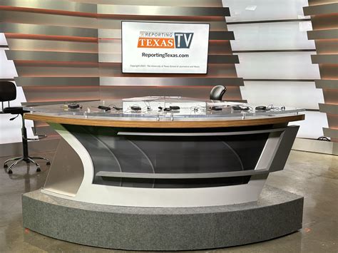 Former KXAN studio set gets new home at UT Moody College