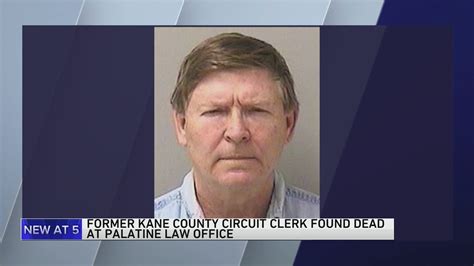 Former Kane County Clerk found dead in office less than month after indictment