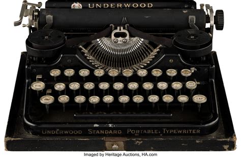 Former LAPD commissioner auctioning off typewriters used by Hemingway, Unabomber