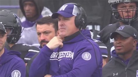 Former NU football player speaks out after head coach Pat Fitzgerald's ousting