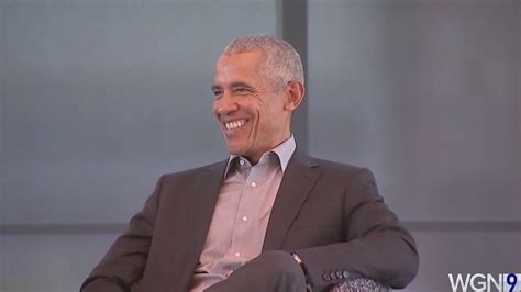 Former President Obama talks strengthening democracy at forum